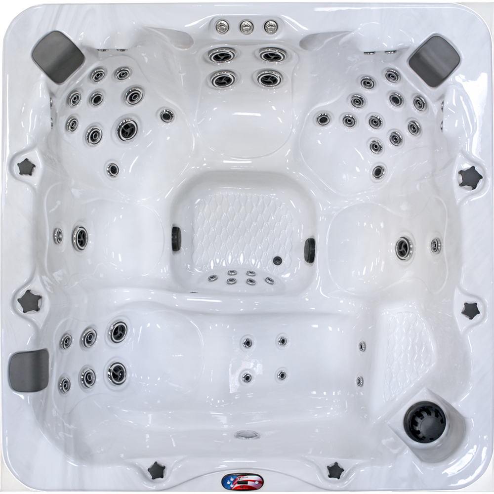Hot Tubs, Spas, Portable Spas, for sale American Spas AMZ_756L-Top-White.png