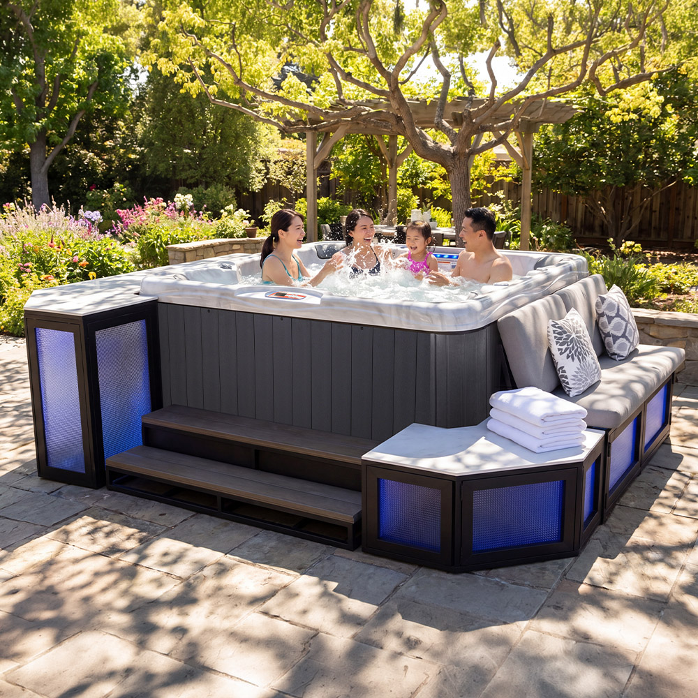 7ft Platinum Surrounds - 8pc Set